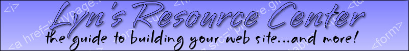 Lyn's Resource Center Header Logo